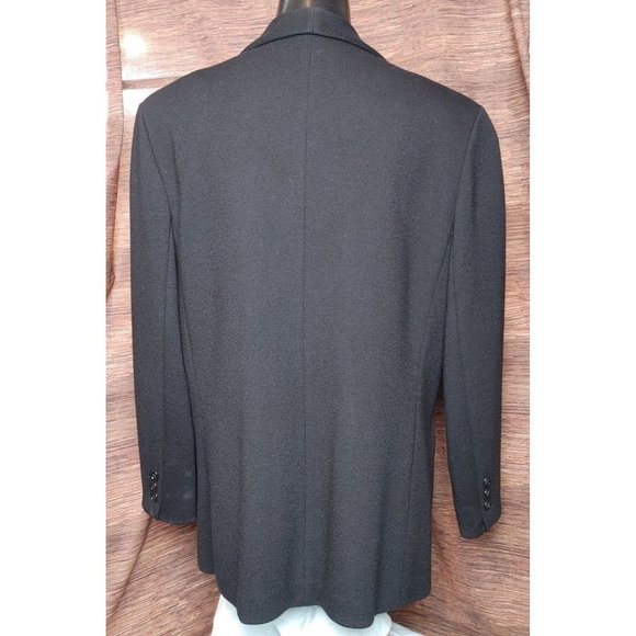 Bleyle Black 2-Button Jacket Blazer Size 12 - Picture 2 of 4